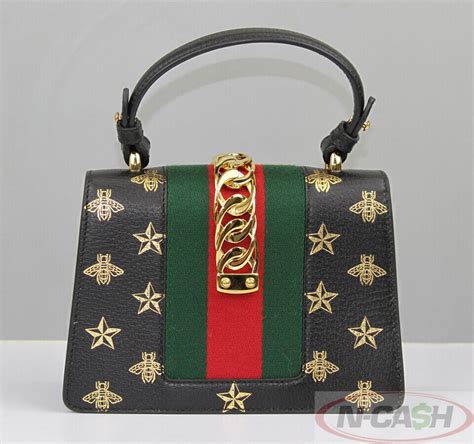 gucci boston bee bag|gucci sylvie bee bag.